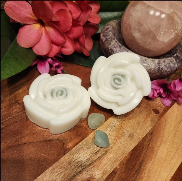 Affirmations Crystal Infused Soap - "I Am Abundant" (Limited Edition)