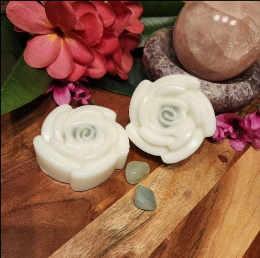 Affirmations Crystal Infused Soap - "I Am Abundant" (Limited Edition)