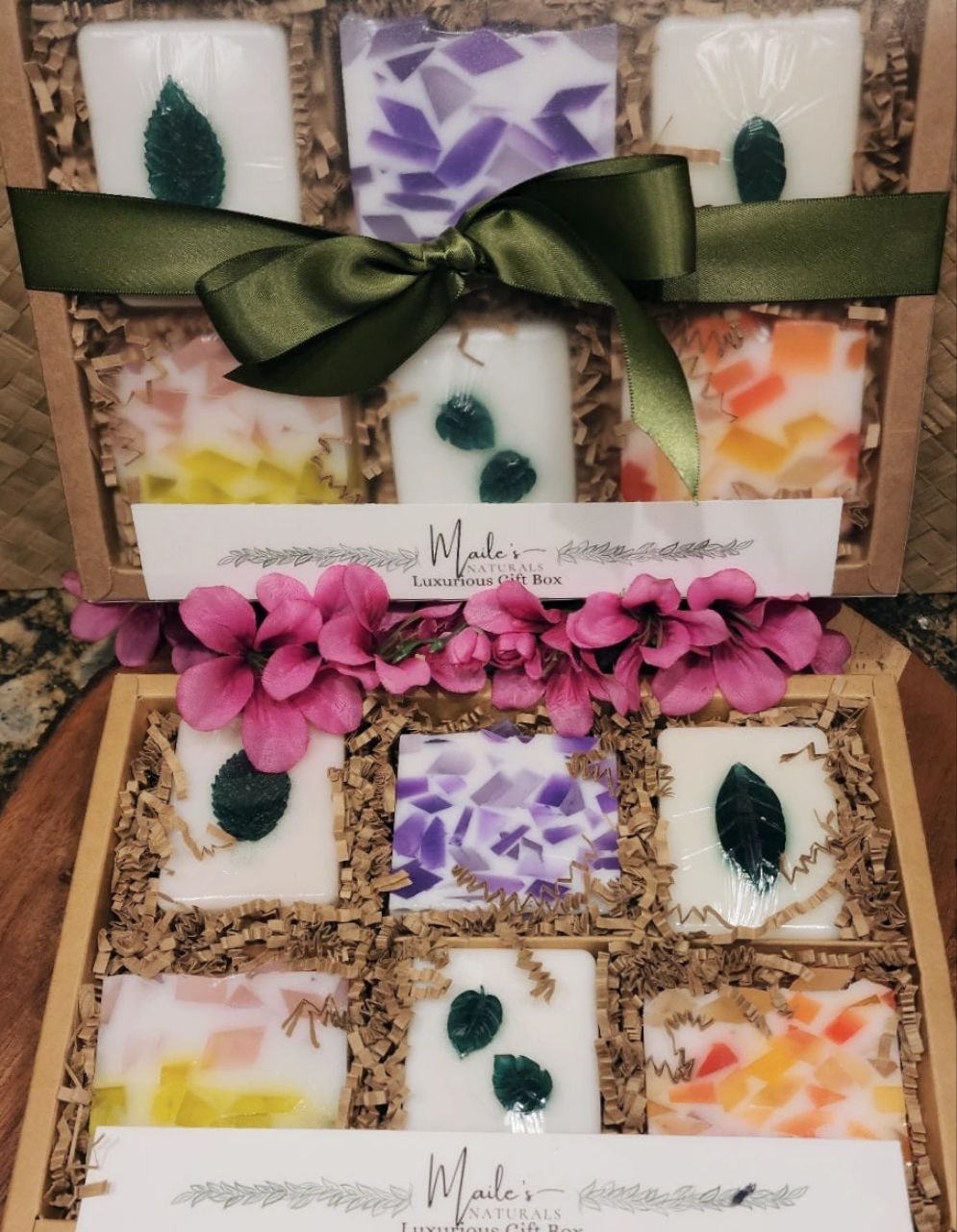 6 Bars of MN's Favs Lux Box Gift Set