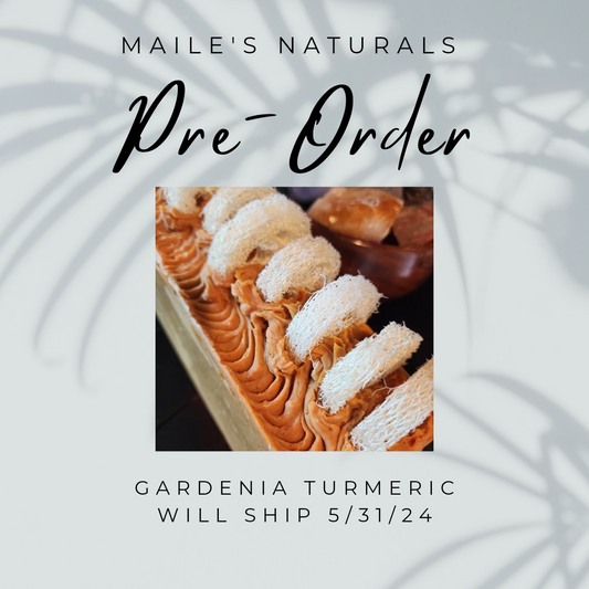 CP Gardenia Tumeric w/ Shea Butter (Pre-Order)